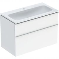 GEBERIT iCon Szafka z umywalką 90x48x63cm biały, wysoki połysk KeraTect