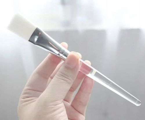 Pędzelek płaski do masek alg kwasów serum Prima Derma na Arena.pl