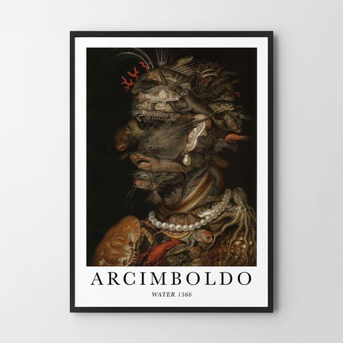 Plakat archimboldo portret ryby 30x40 cm na Arena.pl