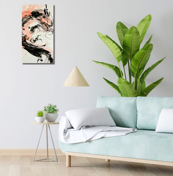 Obraz 30x60cm Smocza Furia zdjęcie 2