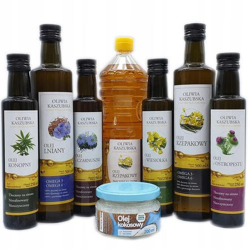 Olej z Wiesiołka tłoczony na zimno 250 ml Oliwia na Arena.pl