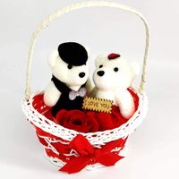 misie w koszyku I LOVE YOU | VAA-17105