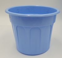 osłonka / doniczka 10szt. CARO 11cm jasnoniebieska
