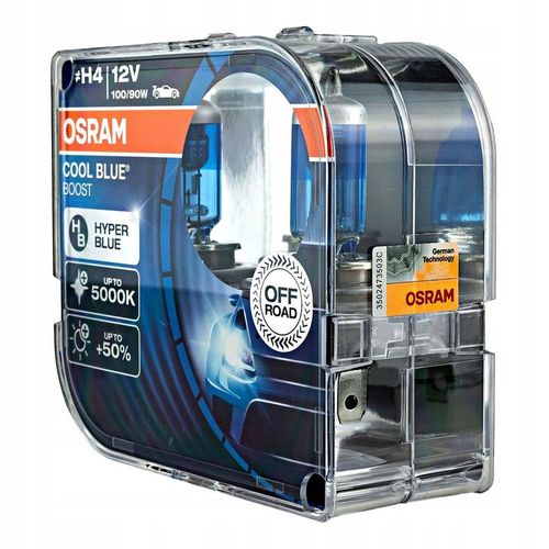 Osram Żarówki Cool Blue Boost Hyper H4 5000K +50% na Arena.pl
