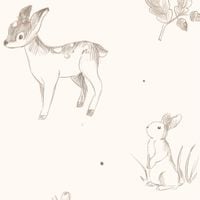 Tapeta Szkic Zwierzęta W115 270 cm płótno