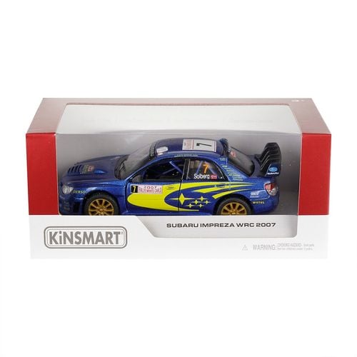 Model 1:36, 2007 Subaru Impreza WRC, niebieski na Arena.pl
