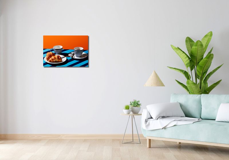 Obraz 60x40cm Croissanty zdjęcie 2