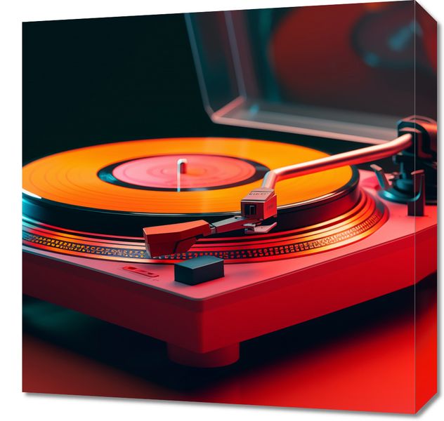 Obraz 50x50cm Retro Granie zdjęcie 1