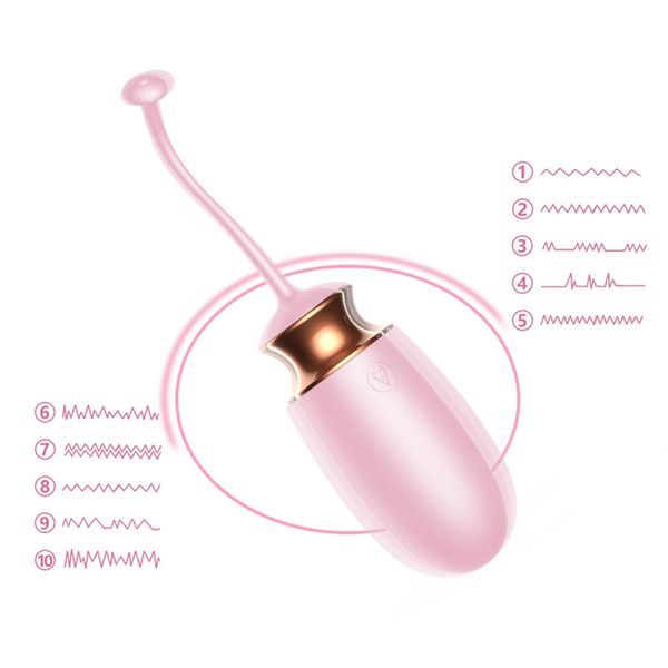 Jajko/Wibr-Vibrating Silicone Love Egg Usb 10 Function / Heating zdjęcie 10