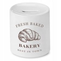 Skarbonka Dla Piekarza Fresh Baked Prezent Z Nadrukiem Ze Zdjęciem
