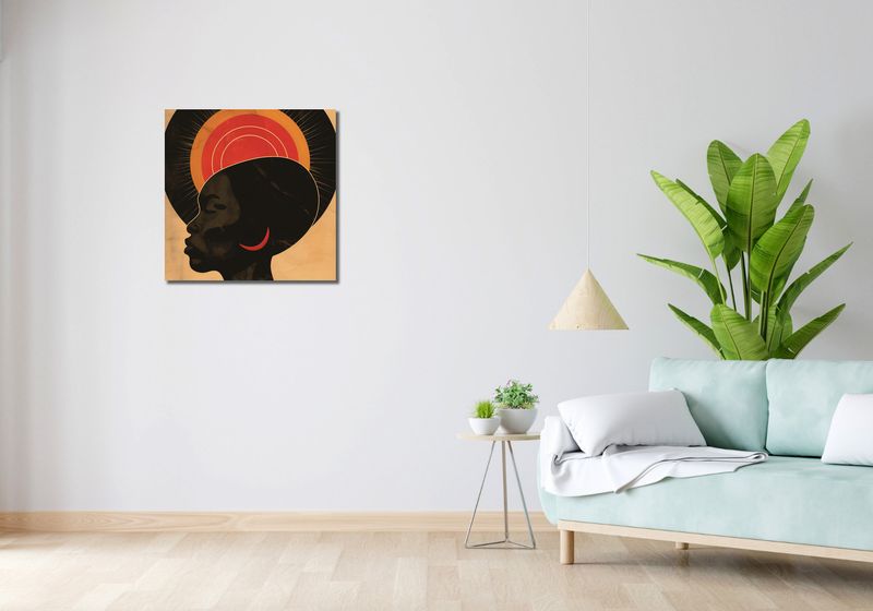 Obraz 60x60cm Gorące Promienie zdjęcie 2