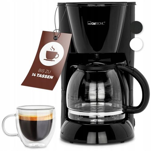 EKSPRES DO KAWY PRZELEWOWY KAWIARKA ZAPARZACZ 900W 1,5L 14 FILIŻANEK na Arena.pl