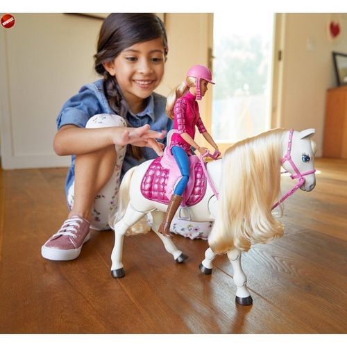 Barbie lalka i Interaktywny Koń na Arena.pl