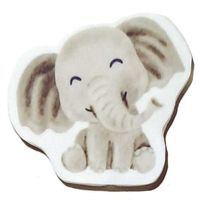 Słoń słonik na tort topper toper zwierzątka safari