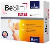 BE SLIM FAST odchudzanie zielona herbata Colfarm 60 tabletek