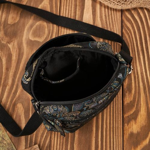 torebka damska listonoszka skórzana z orientalnym wzorem paolo peruzzi na Arena.pl