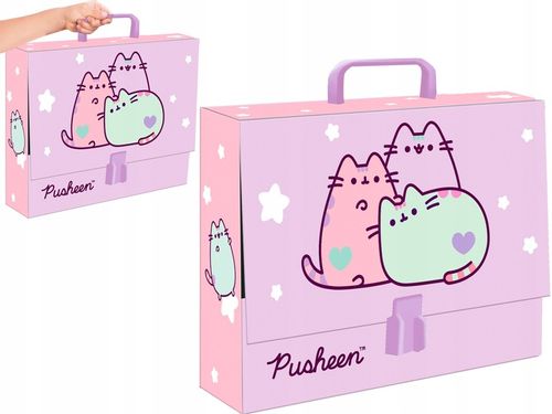 Teczka z rączką A4 St. Majewski pusheen na Arena.pl