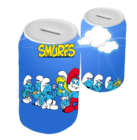 Skarbonka ceramiczna Smerfy zdjęcie 3