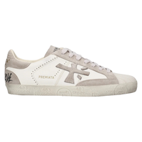 Premiata Buty Męskie Sneakersy Steven 8480 Skórzane Premium Białe 44