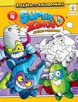 9788393168156 Superzings 4 - Książka do kolorowania + 3 figurki