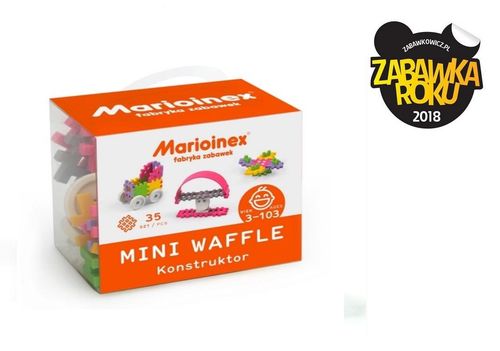 Mini Waffle 35 Elementów Konstruktor Dziewczynka na Arena.pl