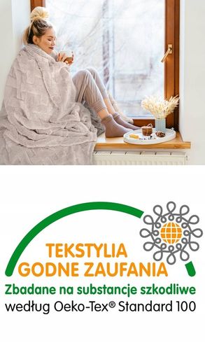 Bardzo GRUBY Koc Narzuta na Łóżko 170x210 PUSZYSTY Miękki Ciepły PREMIUM na Arena.pl