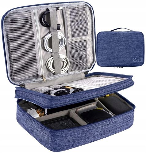 Organizer Podróżny Na Kable Ładowarki Torba Etui na Arena.pl