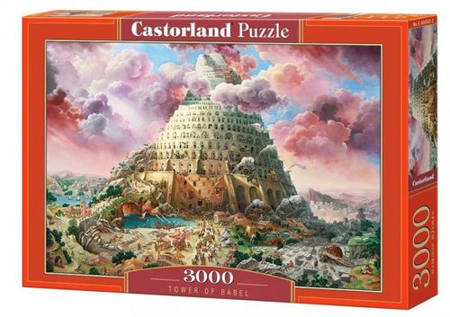 Puzzle 3000 Elementów Wieża Babel na Arena.pl