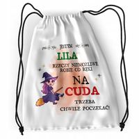 Plecak Dla Lilii Sportowy Szkolny Worek Torba Z Nadrukiem Ze Zdjęciem