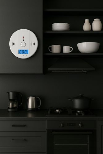 CZUJNIK CZUJKA CZADU TLENKU WĘGLA - CO- BEZPRZEWODOWY GŁOŚNY RIWALL RCC-01 na Arena.pl