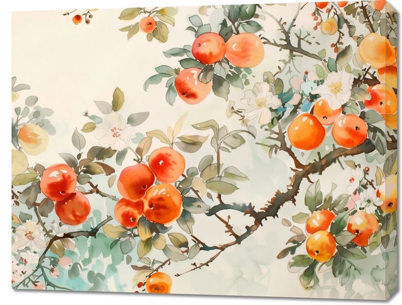 Obraz 90x70cm Persymony zdjęcie 1