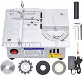 Na stół Mini piła mała do obróbki drewna elektryczna piła stołowa 220V