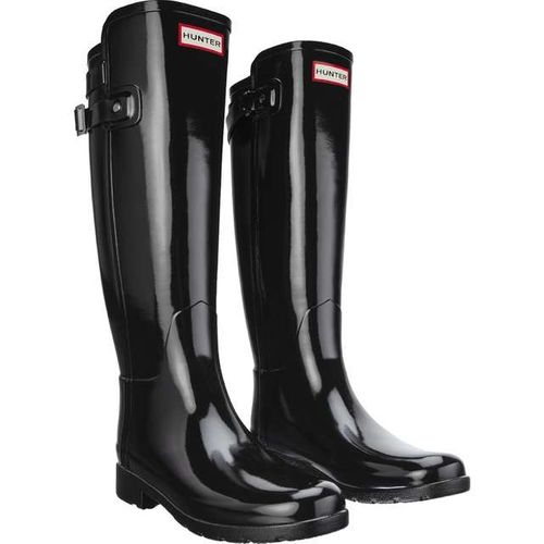 Hunter ORIGINAL REFINED BACK STRAP GLOSS BLACK Rozmiar - 38 na Arena.pl