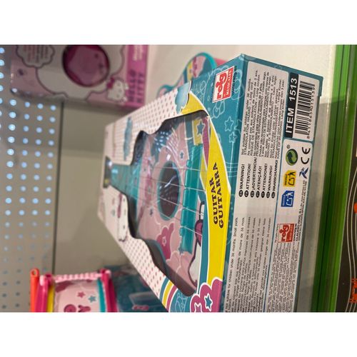 Gitara Dziecięca Hello Kitty 4 Liny Niebieski Różowy na Arena.pl