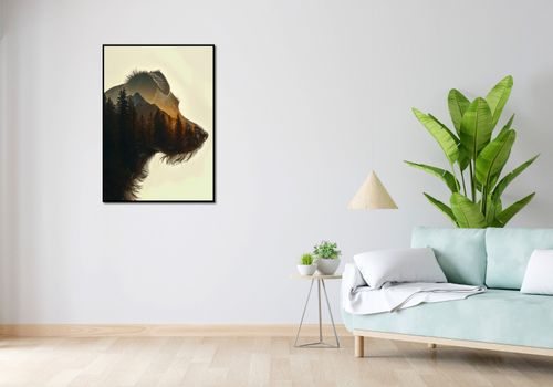 Plakat 67,5x95cm Psi Duch Lasu na Arena.pl