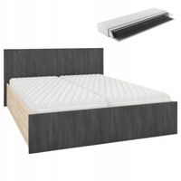 Łóżko sypialniane WENECJA 160x200 z materacem FANTASY stylowe PRODUCENT PL
