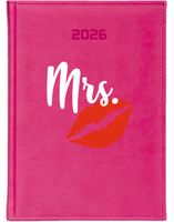 KALENDARZ A6 2026 TYGODNNIOWY PLANER NADRUK UV PREZENT DLA DZIEWCZYNY MRS