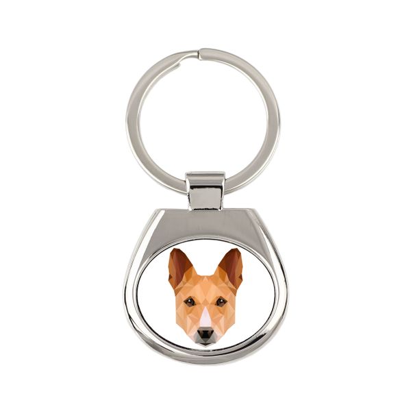 Basenji brelok geometryczny Art-Dog zdjęcie 1