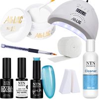 Zestaw Babyboomer Nails Pro 9w1 Lampa Żel Lakier top baza akcesoria Nr256