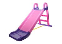 Zjeżdżalnia ogrodowa 140 cm różowo-fioletowa  G2