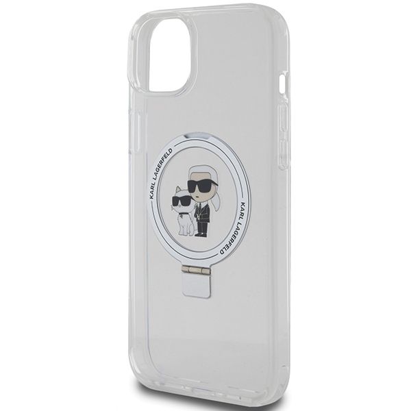 Etui Karl Lagerfeld do iPhone 15 Plus, iPhone 14 Plus, Biały, MagSafe zdjęcie 6