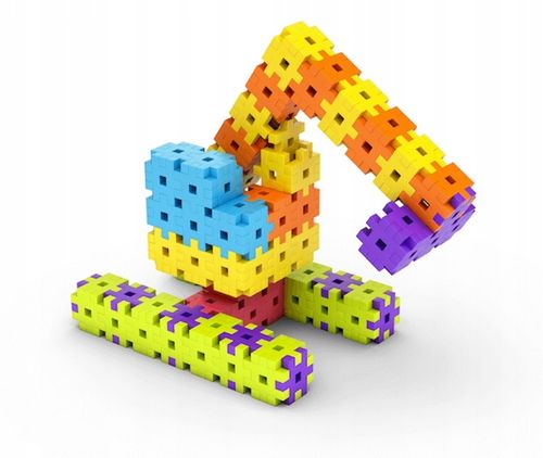 Klocki Konstrukcyjne Wafle Basic 600 El NA PREZENT dla chłopca 3+ Meli na Arena.pl