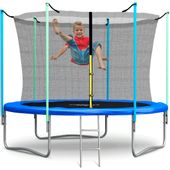 Trampolina Ogrodowa dla dzieci do skakania z Drabinką 315 cm