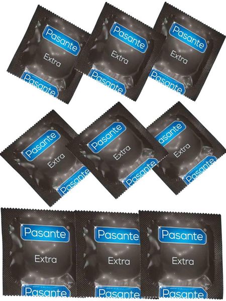 Pasante Extra Condoms Bulk Packs 144 Psc zdjęcie 3