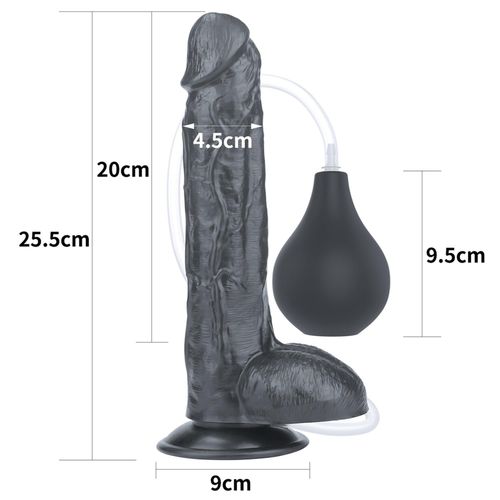 10'' squirt extreme dildo - black na Arena.pl