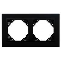 Efapel animato ramka 2-krotna czarny 90920 KRR