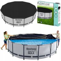 POKRYWA PLANDEKA SOLARNA POKROWIEC NA BASEN STELAŻOWY BESTWAY 366CM