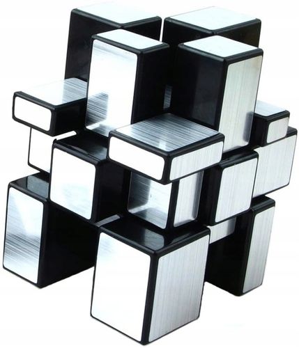 ORYGINALNA KOSTKA RUBIKA MoYu Mirror Silver 3x3x3 na Arena.pl