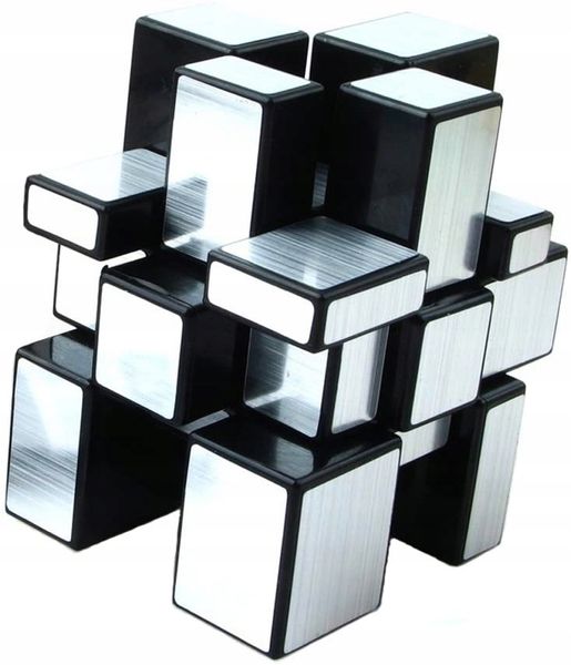 ORYGINALNA KOSTKA RUBIKA MoYu Mirror Silver 3x3x3 zdjęcie 6