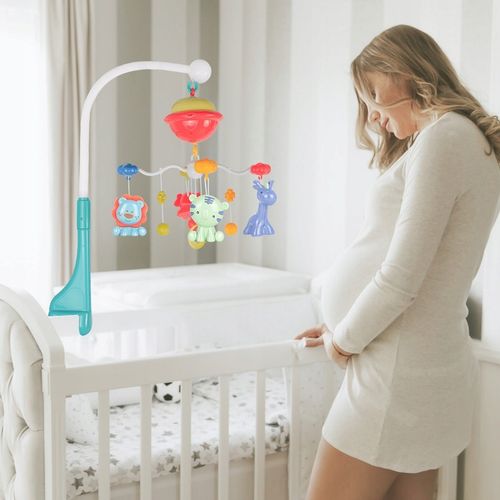 KARUZELKA KARUZELA DO ŁÓŻECZKA PROJEKTOR POZYTYWKA Z PILOTEM DLA DZIECI na Arena.pl